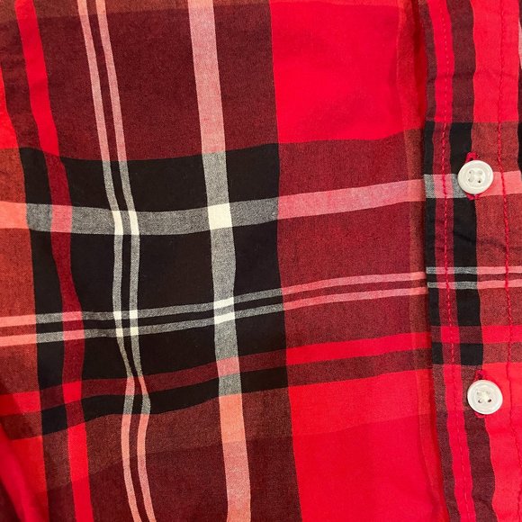 Boys Turtleneck Sweater and Holiday Plaid Button Up Shirt Set - Picture 8 of 8